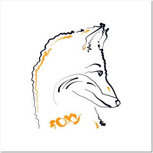 Foxy Posters and Art